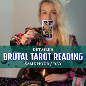 Same Hour Brutal Tarot Reading: Raw Truth & Honest Guidance