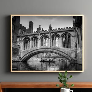 Bridge of Sighs Cambridge Print: 7 Digital Downloads