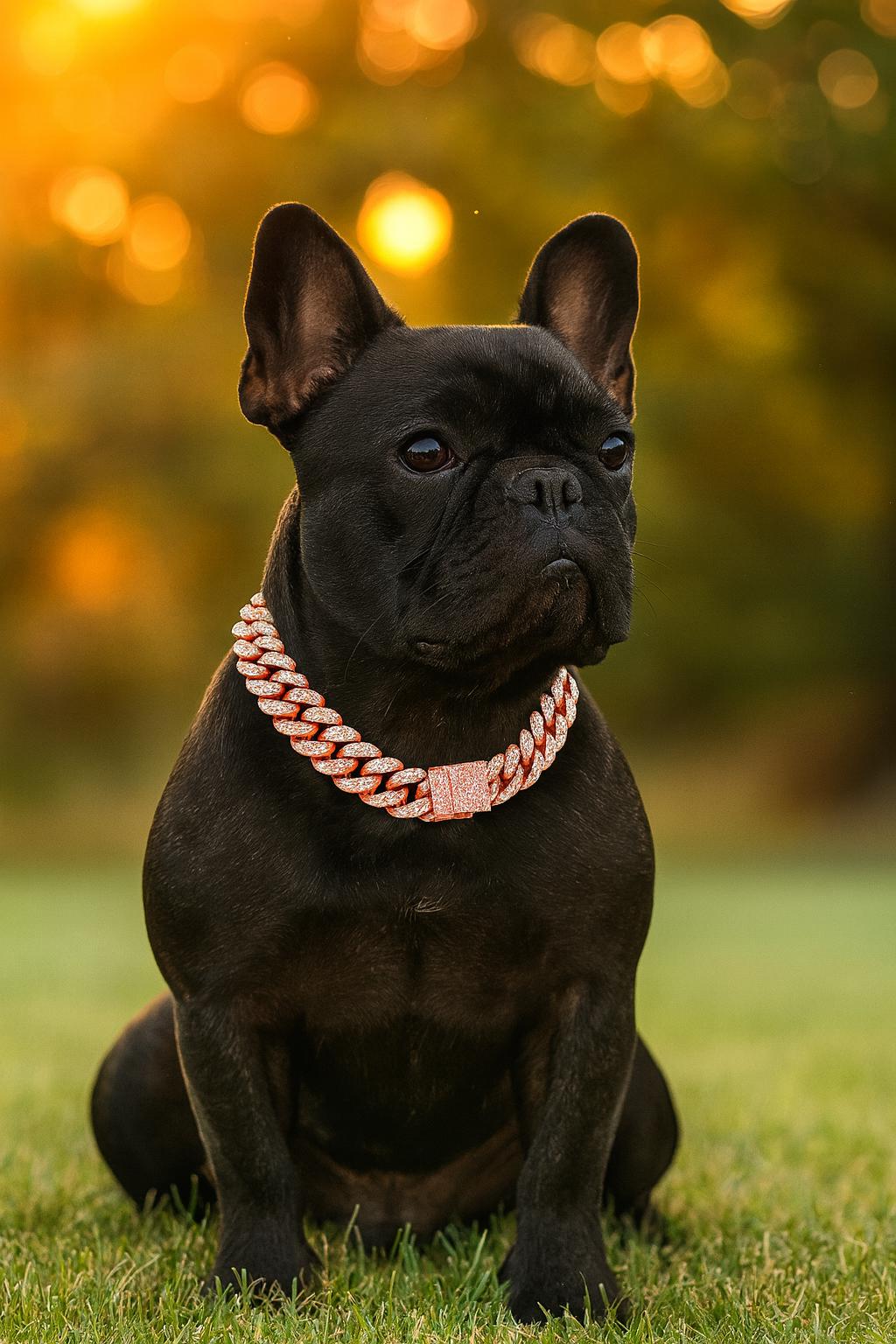 Rhinestone Dog Motifs - Elegant Heat Transfer Designs