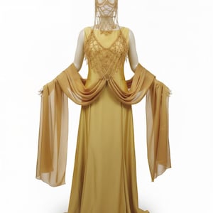 lady jessica gold dress Jessica Bara Laurie Low Back Sequined Maxi-Dress As Seen On Anet Mlcak –  JESSICA BARA