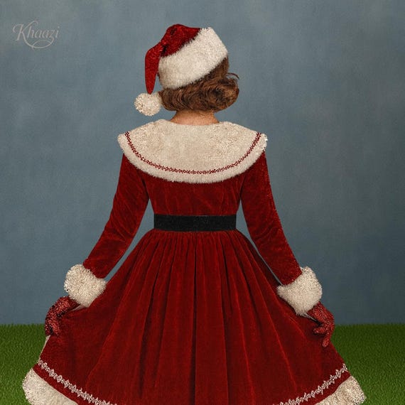 retro christmas dress Retrolicious Tree Cat Cotton Greta Swing This is a general size suggestion 1950s Christmas Dress for Women