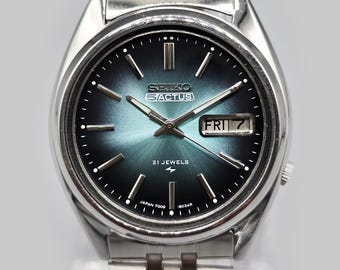希少なセイコー5アクタスSS Ref. 6106-8760、ヴィンテージクラシック