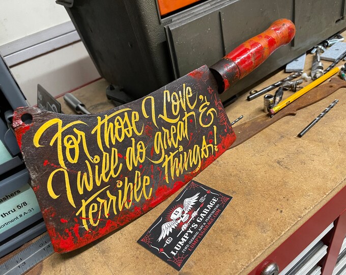 Hand Painted Garage Art for Those I Love Vintage Etsy