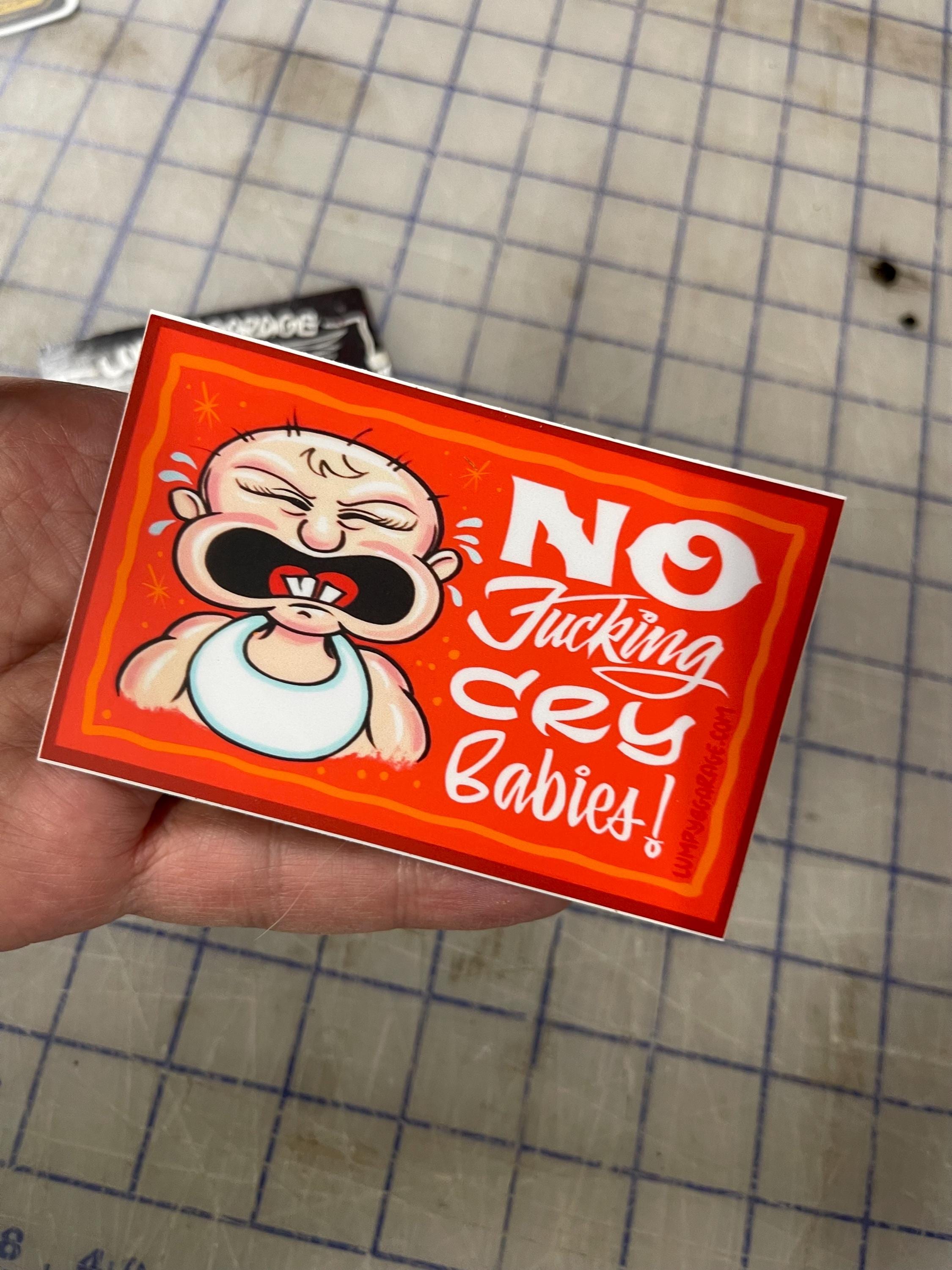Crybaby Stickers - Etsy