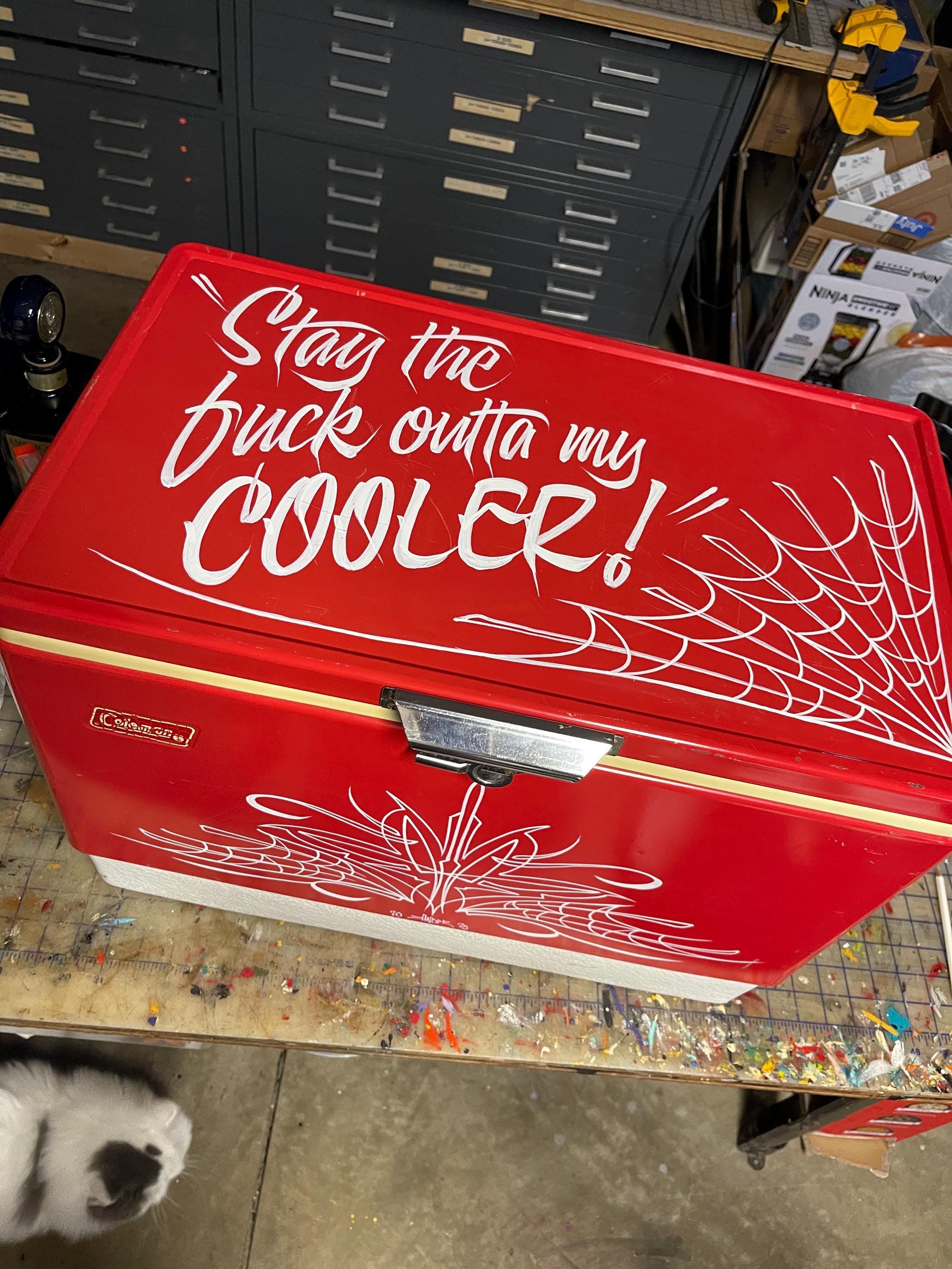 Hand Painted Garage Art 