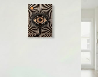 Houten psy-kunst, houtgravure, beeldhouwkunst