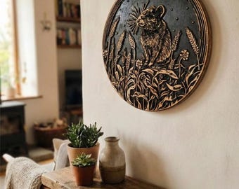 Houten dierenkunst, houtgravure, beeldhouwkunst