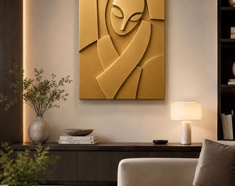 Abstract decoratief stuk geïnspireerd door Brancusi – de Mademoiselle Pogany-collectie