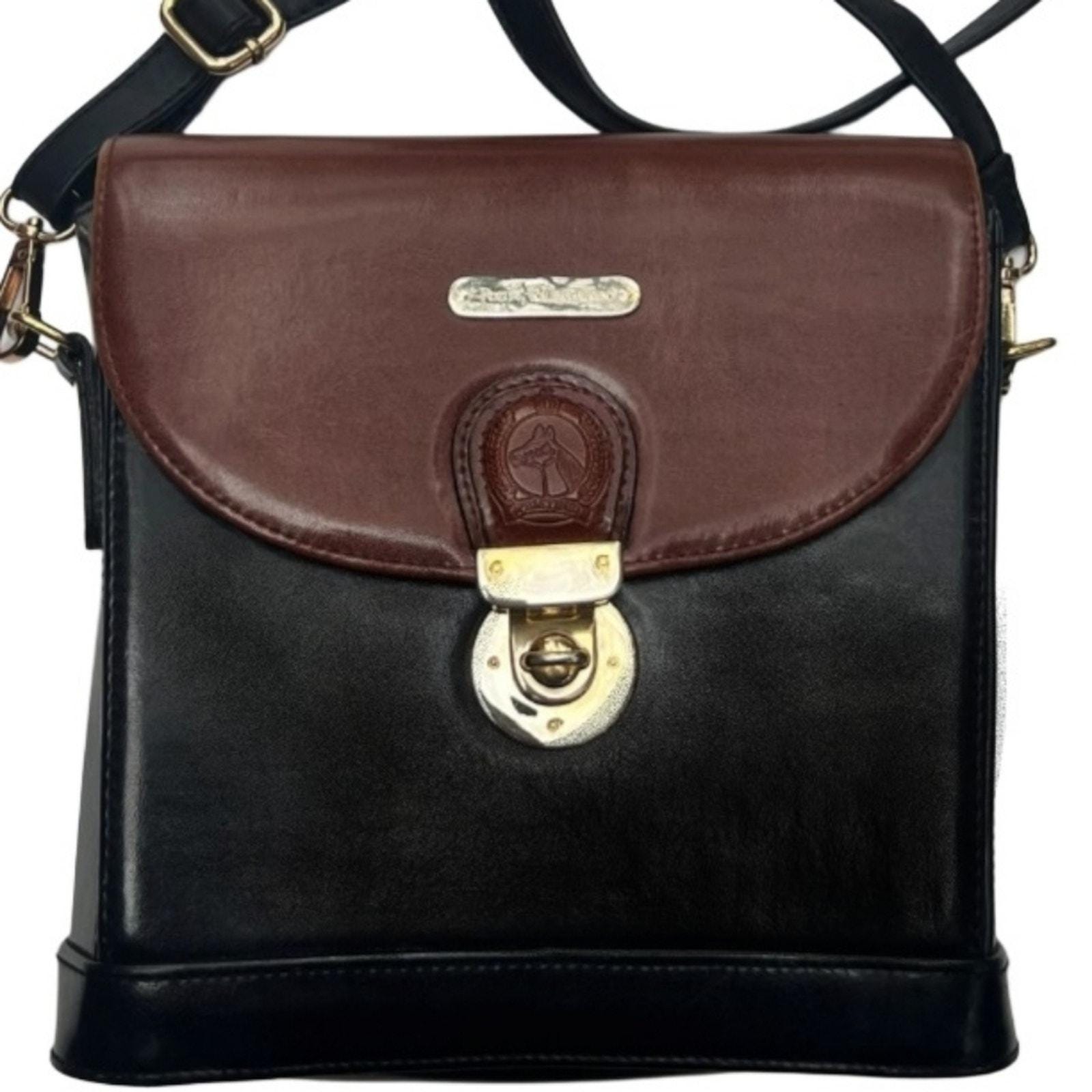 Vintage Ralph Lauren Leather Bag - Etsy