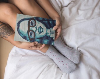 Sistah Bleu Art hardcover dagboek: chic modern notitieboek