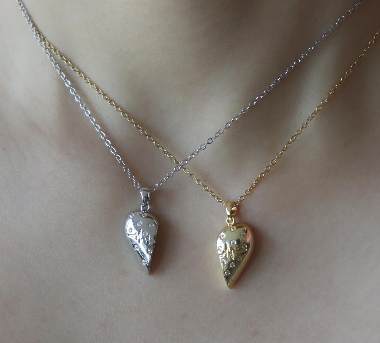 Collana Con Scritta Best Friends Collane Dell'Amicizia BFF - 2