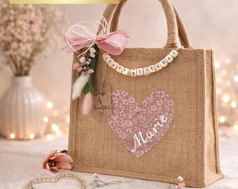 Regalo personalizado para novia, regalo de cumpleaños para esposa, regalo para mejor amiga, regalo de cumpleaños para mamá, bolso con nombre