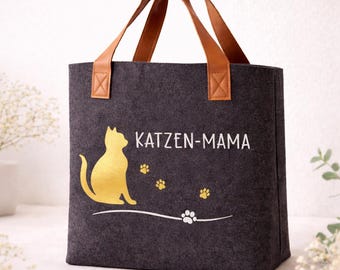 Cat Love Bag, Personalized Cat Keychain, Gift for Cat Lovers, Personalized Gift for Girlfriend, Gift for Colleague