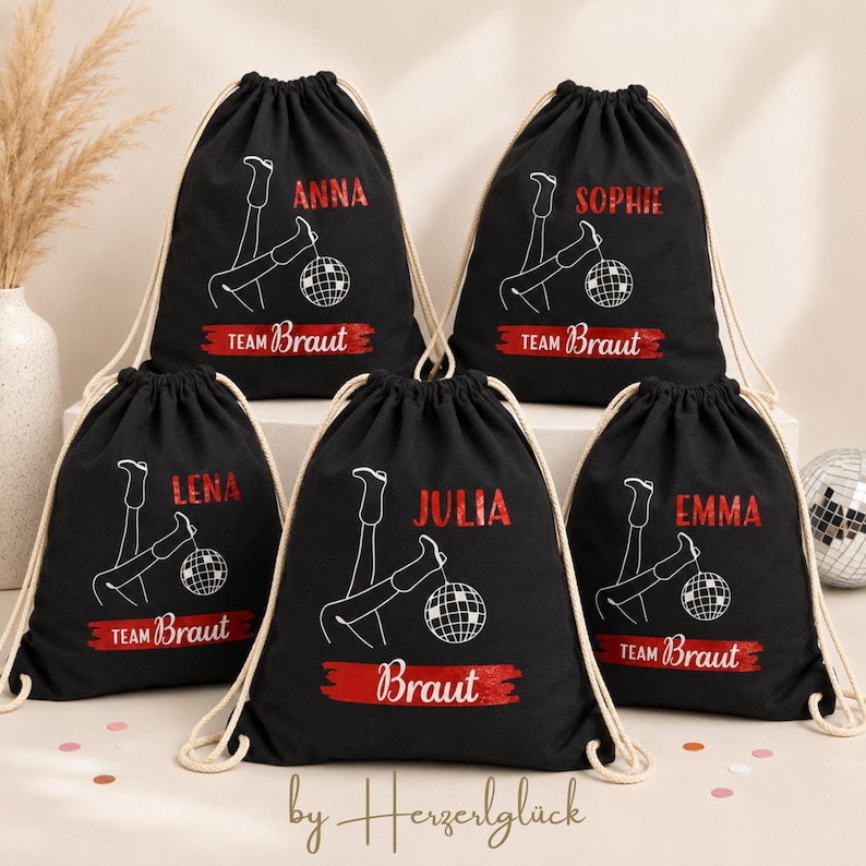 Junggesellinnenabschied, Junggesellinnenabschied Frauen, Junggesellinnenabschied Ideen, Junggesellinnenabschied Ideen für Frauen, Jga Accessoires, Accessoires für Jga, Jga Outfit, Idee Junggesellinnenabschied, Jga Outfit Frauen, Turnbeutel Jga, Gruppe Jga Outfit Frauen, Tasche Junggesellinnenabschied, Jga Turnbeutel Set