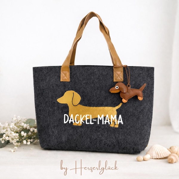 Dachshund Love Bag | Gift for Dachshund Moms | Original Gifts for Dog Lovers | Personalized Bag with Dachshund Motif | Dachshund Bag