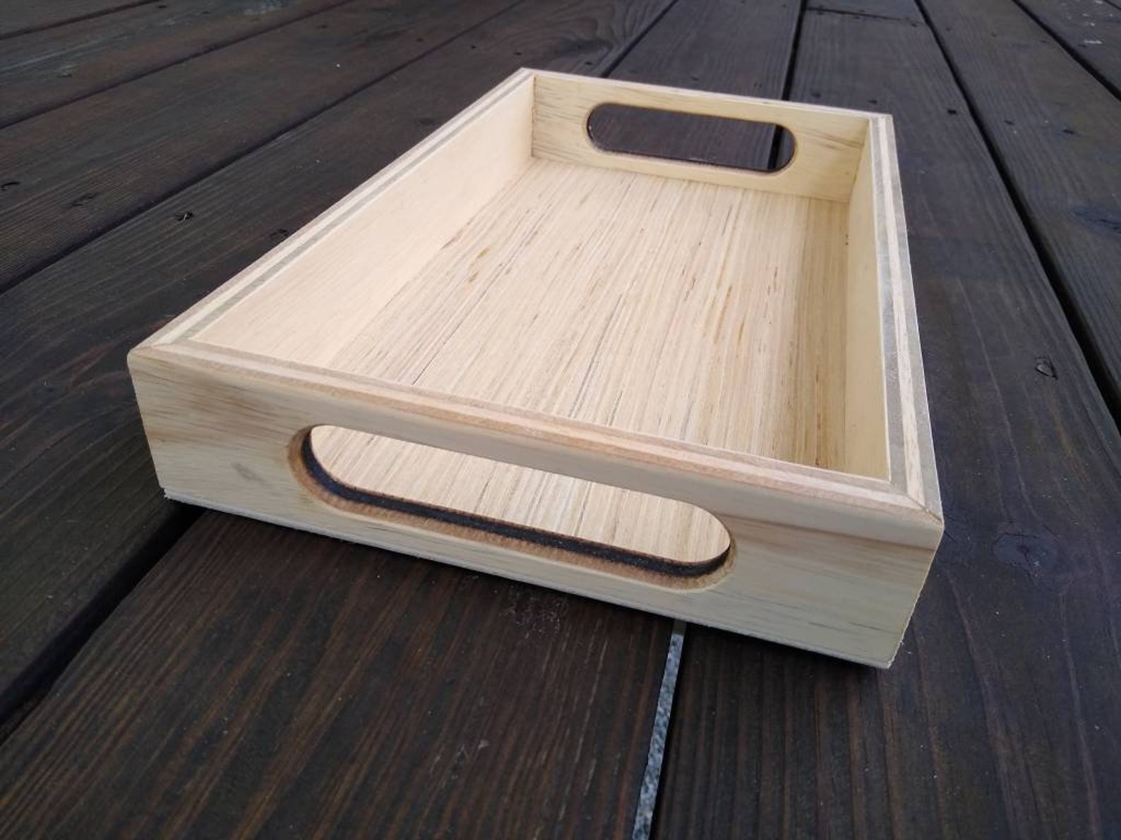 Wood Serving Tray. Unfinished Wooden Charcuterie Board Bulk Etsy