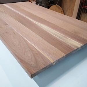 BLACK WALNUT Hardwood Panel Unfinished Custom Size for wood tabletops image 6