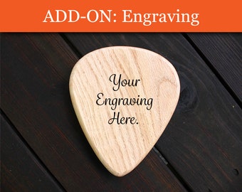 Engraving ADD-ON. Engraving service charge for any of our blank wooden plaques