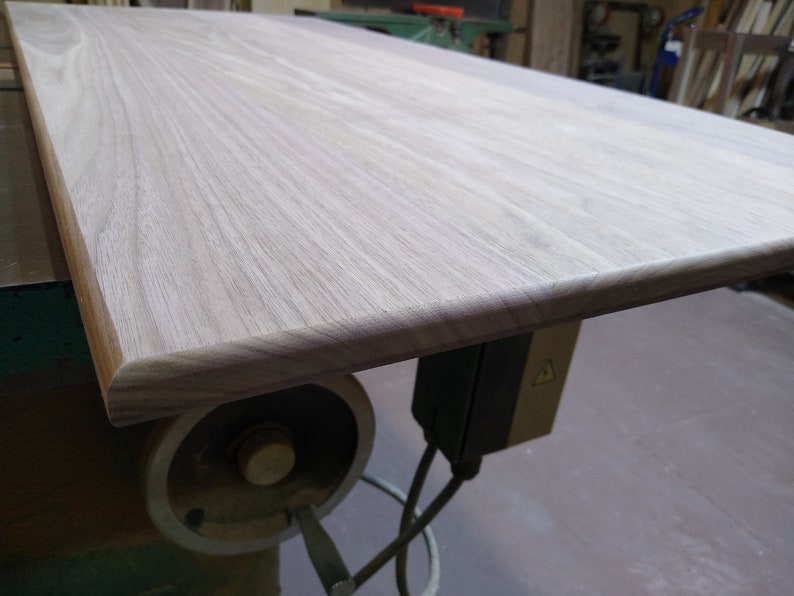 BLACK WALNUT Hardwood Panel Unfinished Custom Size for wood tabletops image 5