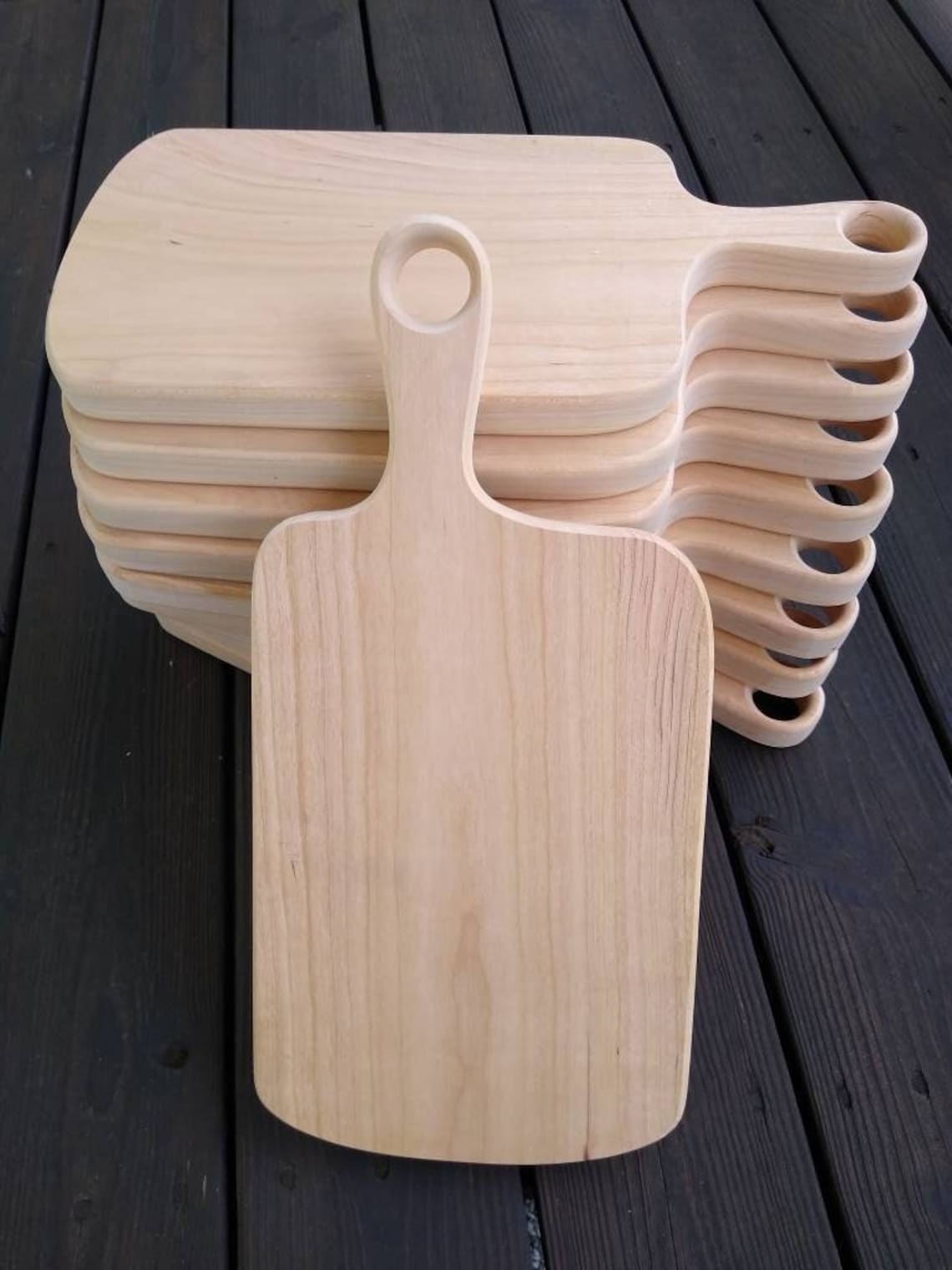 Bulk Wood Cutting Boards With Handle Supplies Unfinished for Etsy