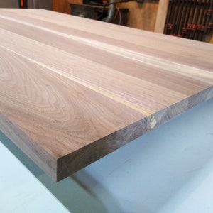 BLACK WALNUT Hardwood Panel Unfinished Custom Size for wood tabletops image 7