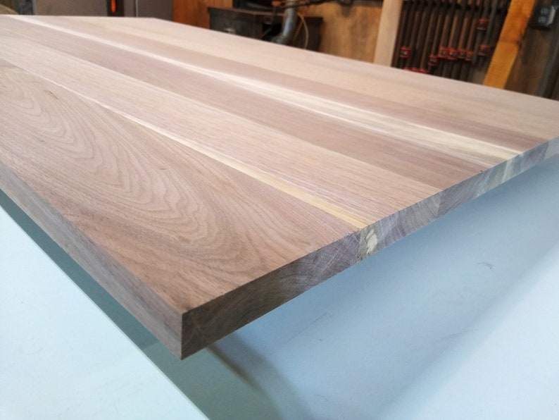 BLACK WALNUT Hardwood Panel Unfinished Custom Size for wood tabletops image 7