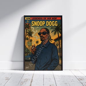Snoop Dogg Poster - Etsy