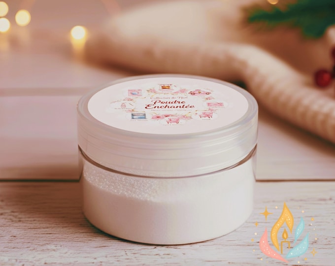 Multi-Purpose Christmas Scented Powder – Vacuum Cleaner, Trash Can, Laundry, Floors & Home • Natural Vegetable Wax