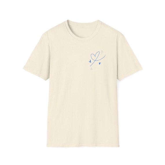 NMIXX Coded Sketch-style T-shirt | Doodle Back Print Tee - Etsy