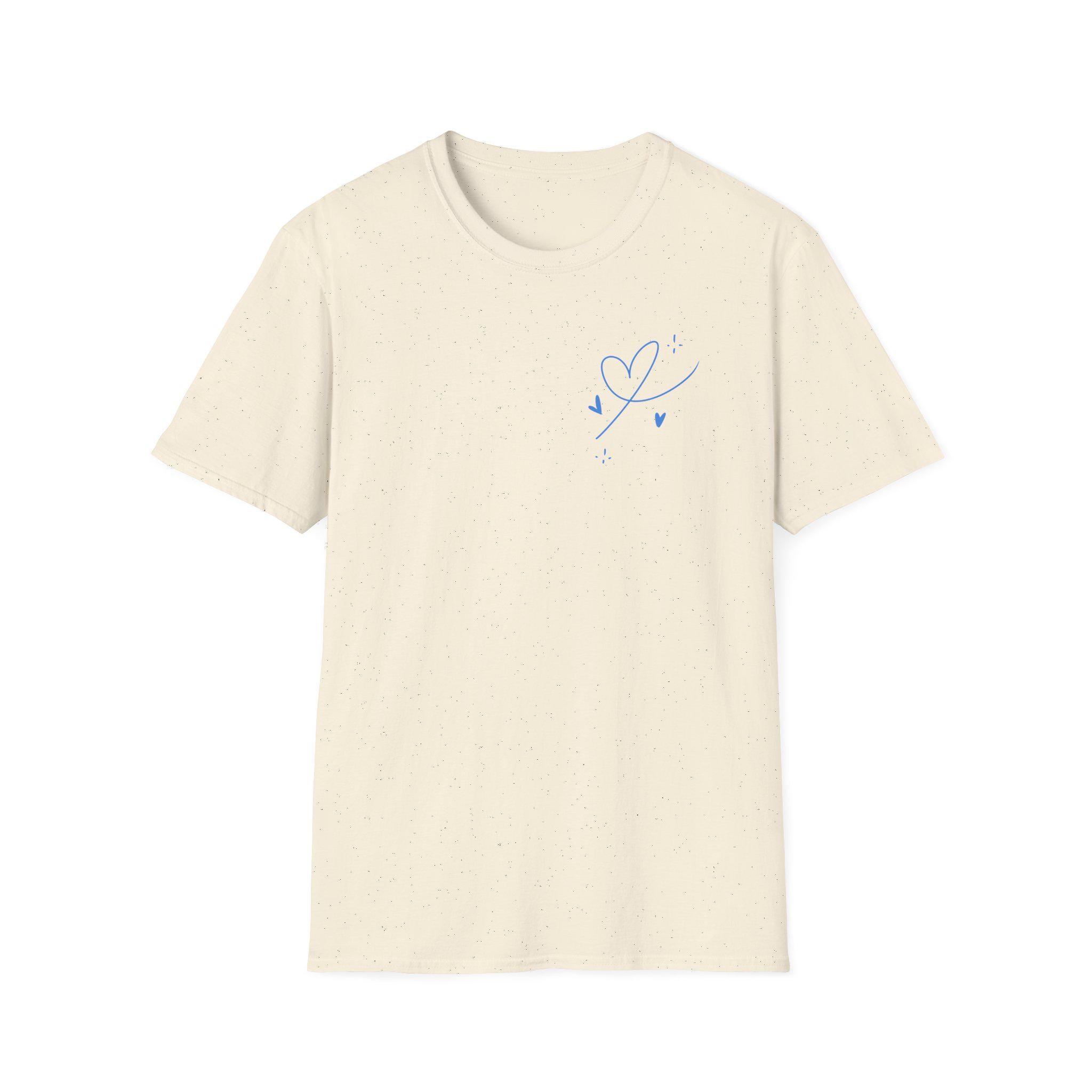 NMIXX Coded Sketch-style T-shirt | Doodle Back Print Tee - Etsy