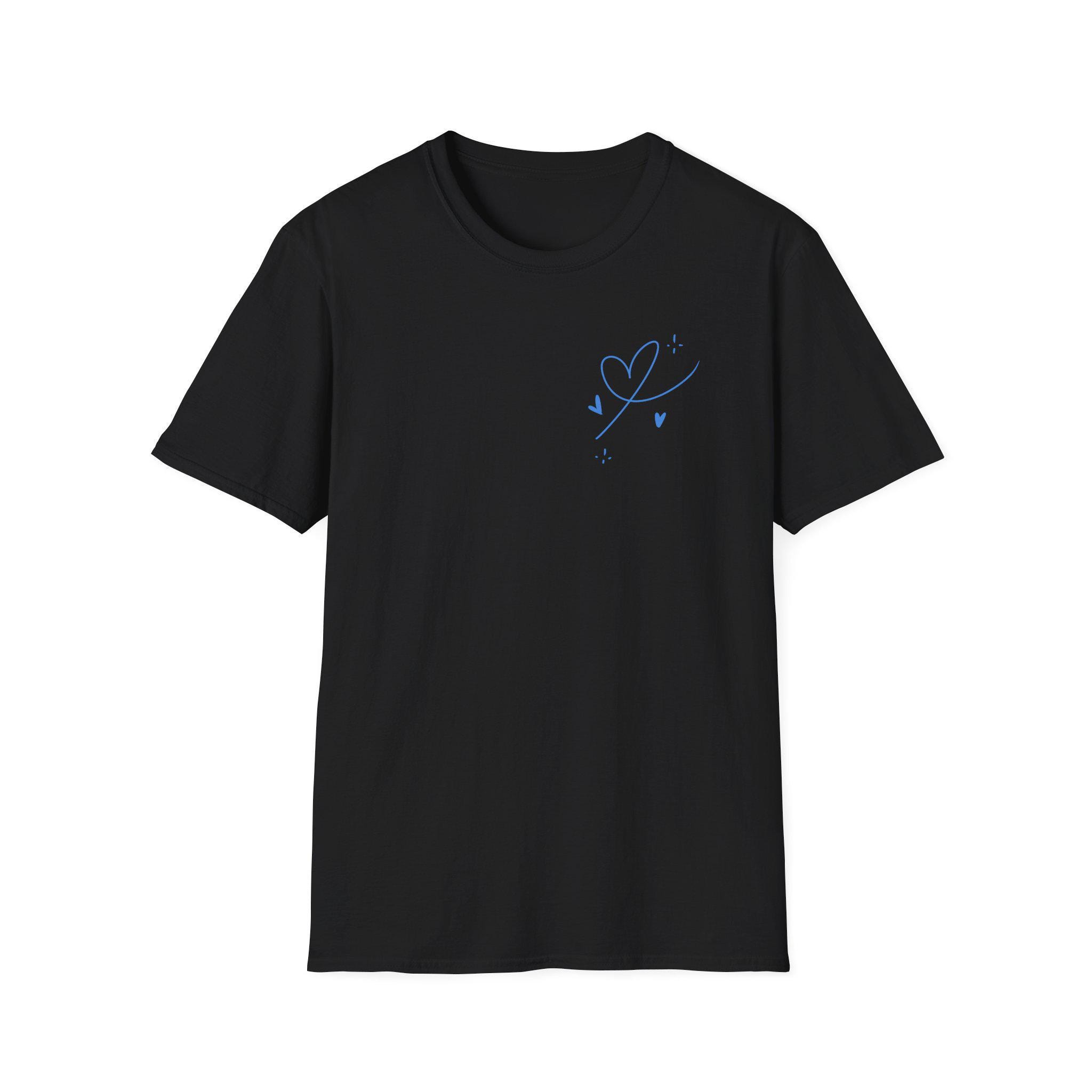 NMIXX Coded Sketch-style T-shirt | Doodle Back Print Tee - Etsy