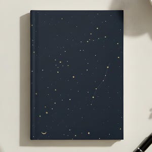 Hardcover Aesthetic Journal with Lined Pages | 5 Designs - Floral, cottagecore, Celestial, Leopard Print Lined Notebook | Personal Diary