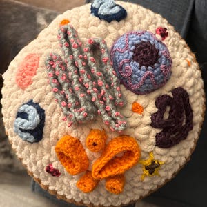 Crochet Animal Cell with Organelles | Amigurumi | Eukaryotic Cell | Handmade Scientific Model