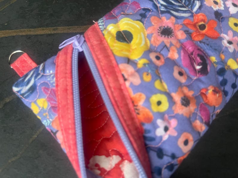 Heming Pouch Hemingway Pouch-multi-color Floral Cotton Fabric - Etsy