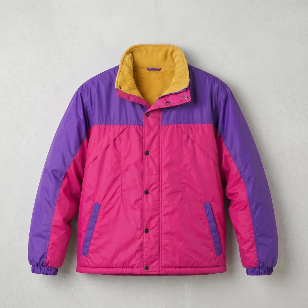 Oliver Tree Inspired 90s Retro Colorblock Windbreaker | Vintage ...
