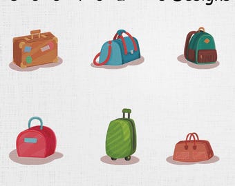 Women Hand Bags set Embroidery - Women Different Bags Machine File - Women Bags Pattern - 6 Designs 6 Sizes