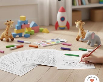 Alphabet Malbuch für Kinder
