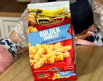 Miniatuur Ore-Ida Golden Crinkles Fries - Mini Brands Series 2