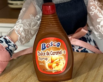 Miniatuur Bosco Dulce de Caramel-o Syrup- Mini Brands Series 1