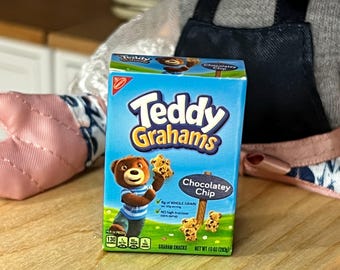Miniatuur Teddy Grahams Chocolatey Chip - Mini Brands Series 3