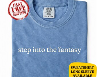 Camiseta y sudadera "Entra en la fantasía": una camiseta mágica y caprichosa de parque temático, un regalo para los amantes de la aventura.