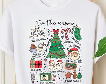Tis The Season Christmas Sweatshirt – Holiday Traditions Crewneck