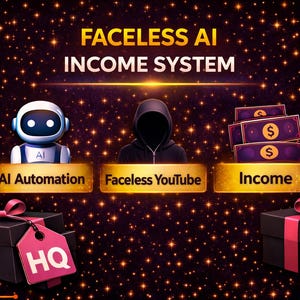 Sistema de monetización de IA sin rostro: genere flujos de ingresos en línea (descarga digital)