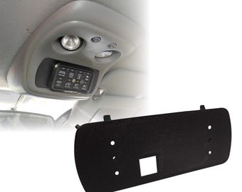 Uchwyt panelowy Auxbeam 8 Gang do konsoli sufitowej Silverado Sierra z lat 99-07 | Zamiennik GMT800 Cubby