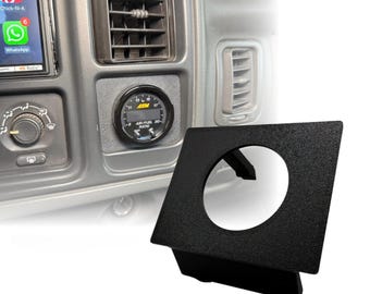 99–07 Silverado/Sierra Gauge Pod 52 mm (2-1/16") mocowanie do AFR/doładowania/ciśnienia oleju – NBS Chevy GMC