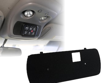 Uchwyt panelowy Auxbeam 6-gniazdowy do konsoli sufitowej Silverado Sierra z lat 99-07 | Zamiennik GMT800 Cubby