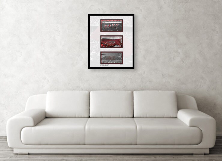 A Scarlet and Gray Saturday 8x10 or 11x14 Ohio State Buckeyes - Etsy