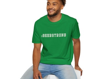 BEERSTRONG Unisex Mens/Womens Softstyle T-Shirt - 5 Colors - FREE SHIPPING