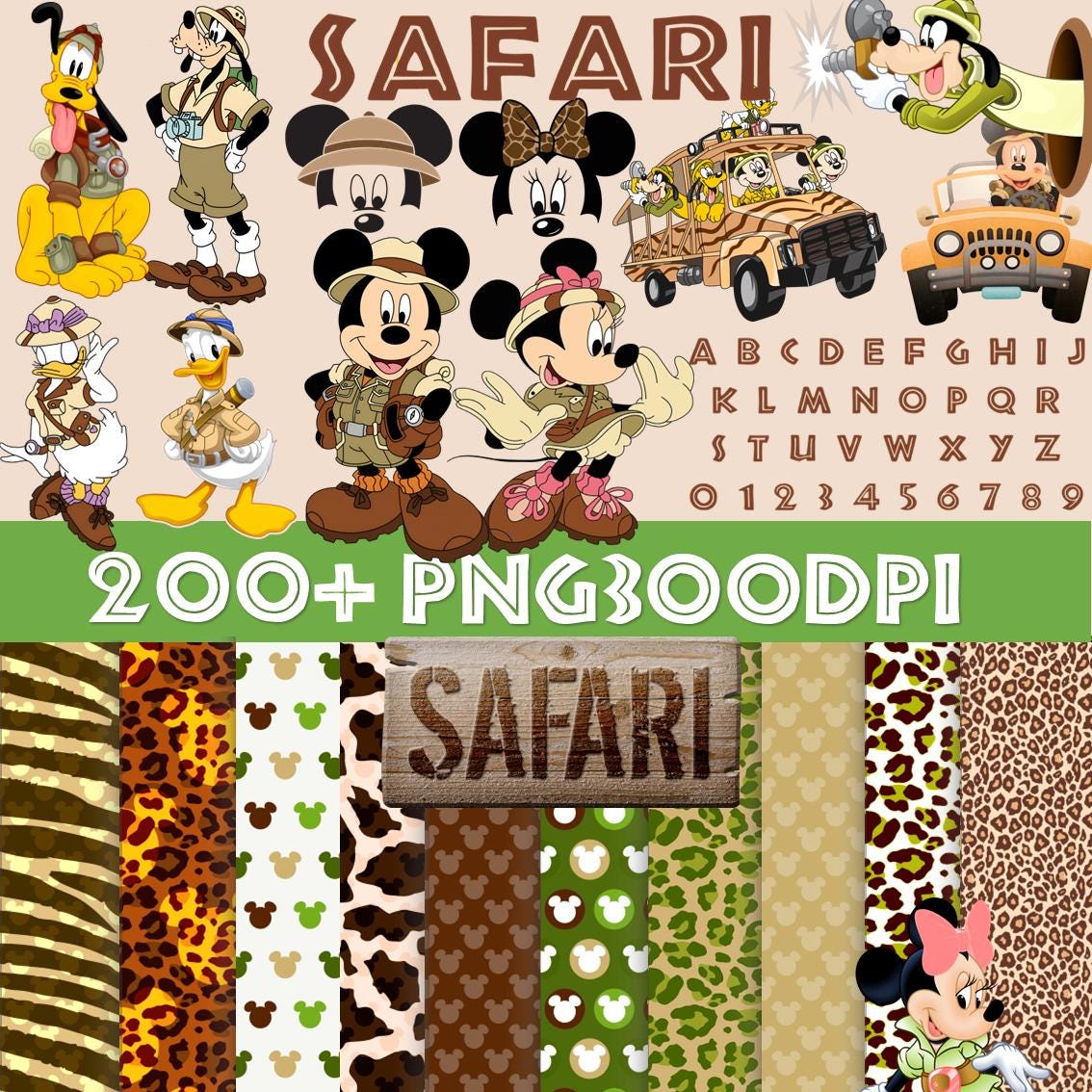Safari stickers - Etsy México, image size:1134x1134