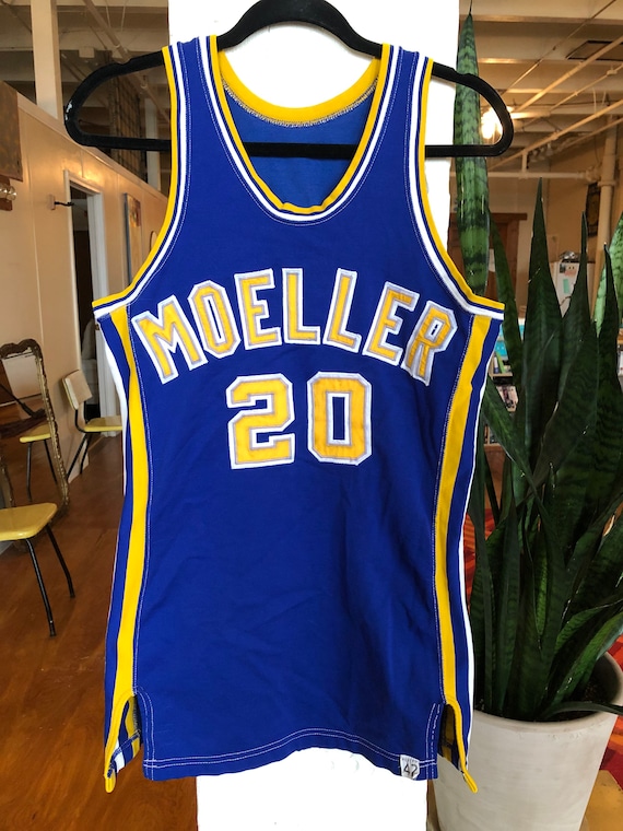 Vintage Moeller Crusaders basketball jersey
